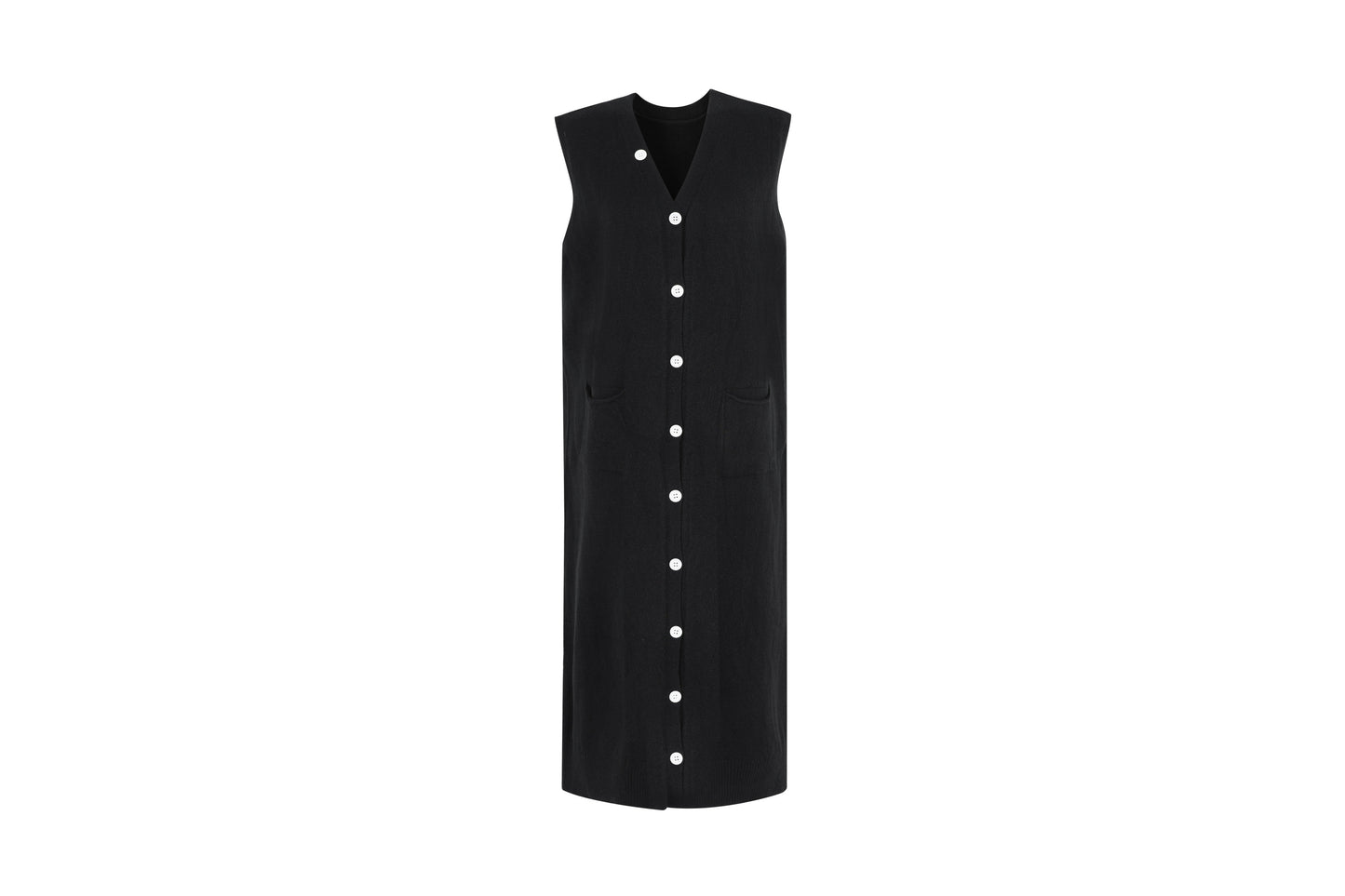 long vest knitwear