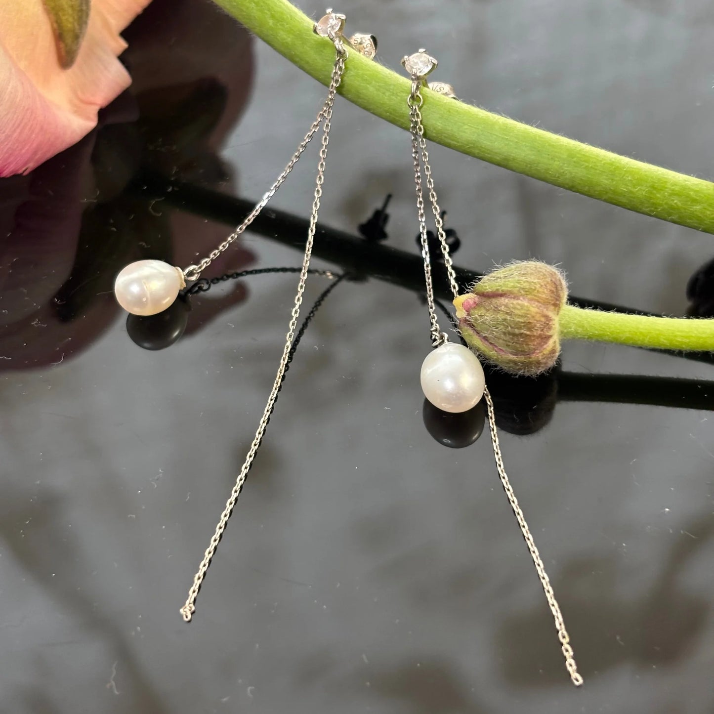 Boucles d’oreilles Magnolia