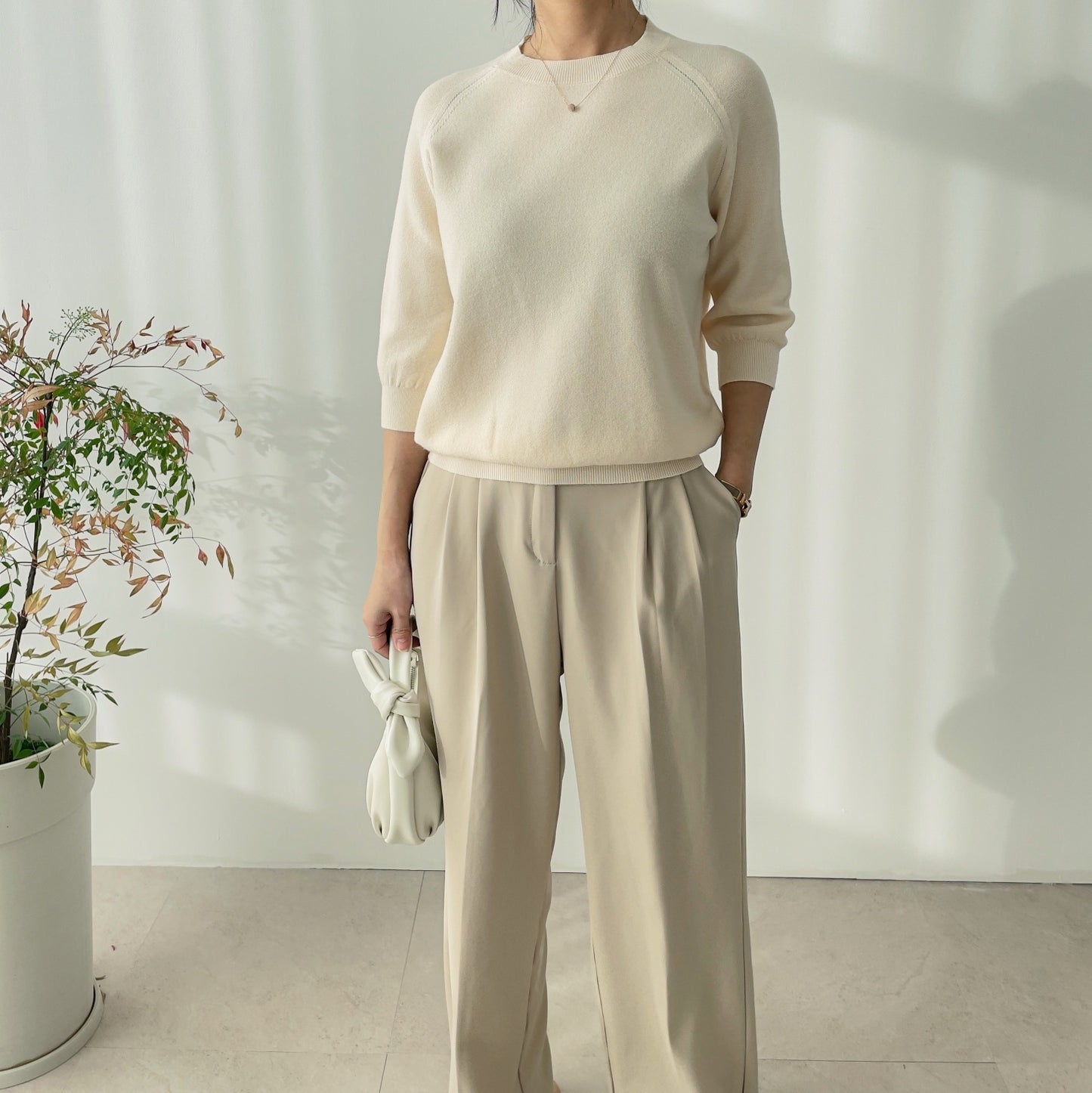 french sleeve knitwear