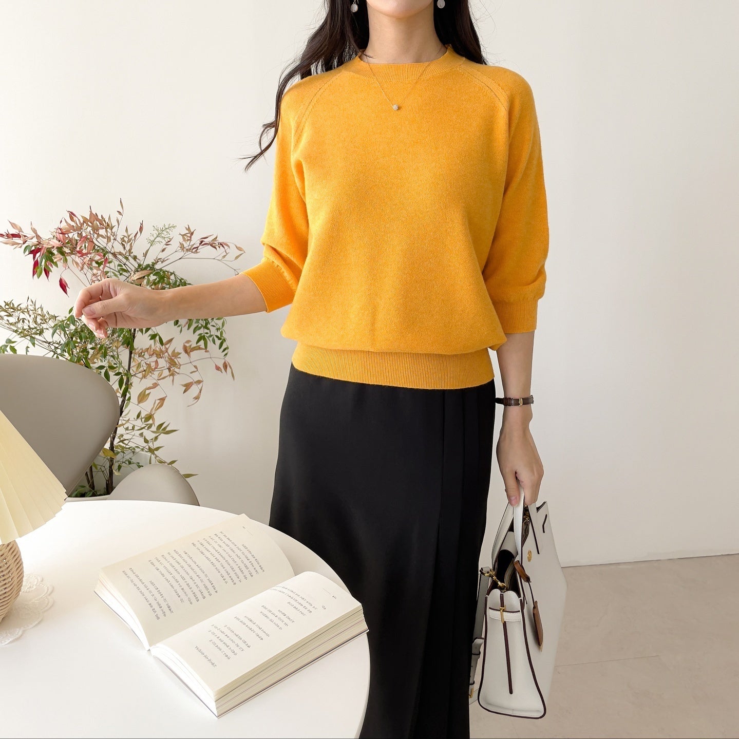 french sleeve knitwear