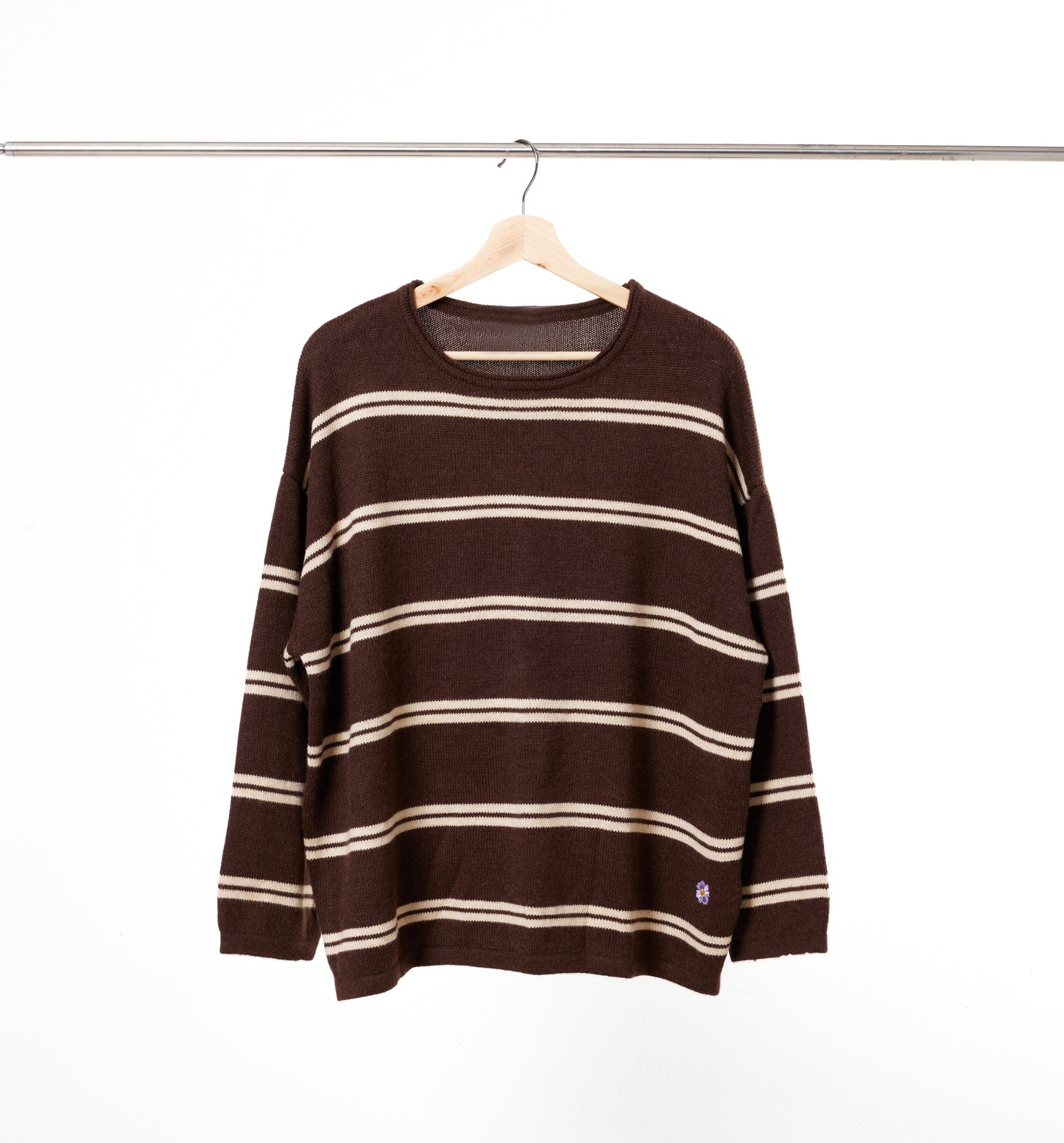 wool loose-fitting knitwear
