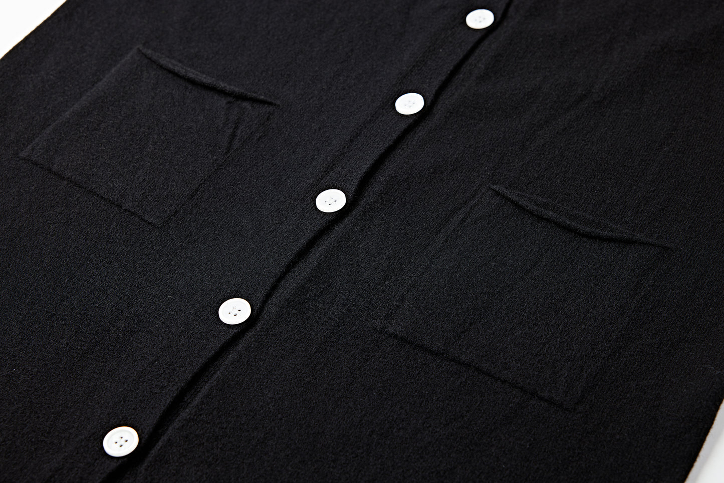 long vest knitwear