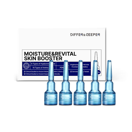 Differ & Deeper Moisture & Revital SKIN BOOSTER Starter Pack