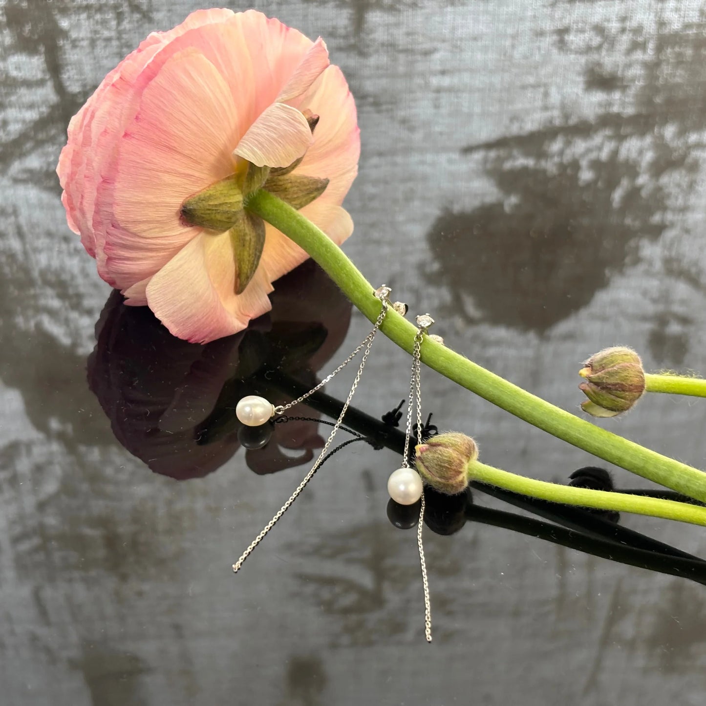 Boucles d’oreilles Magnolia