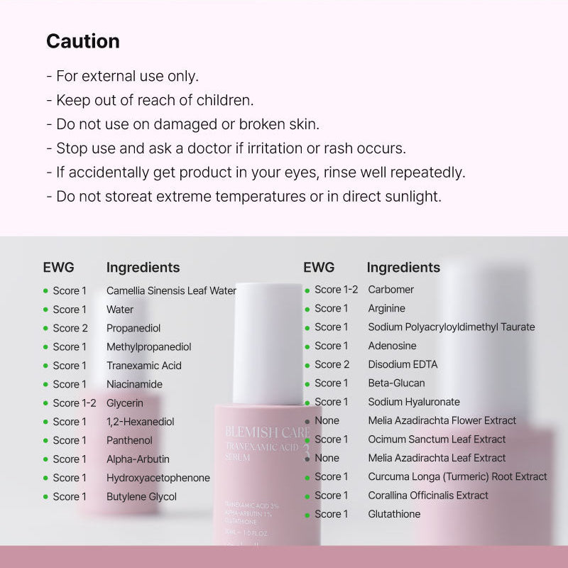 Blemish care Tranexamic acid 3 serum