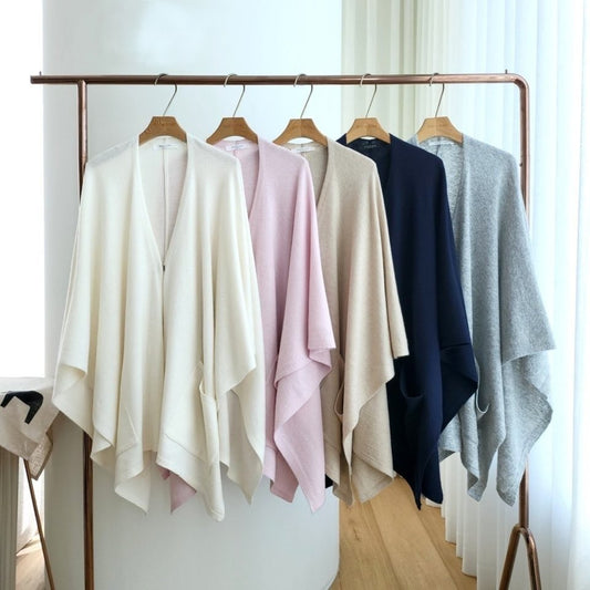 cashmere Vponcho