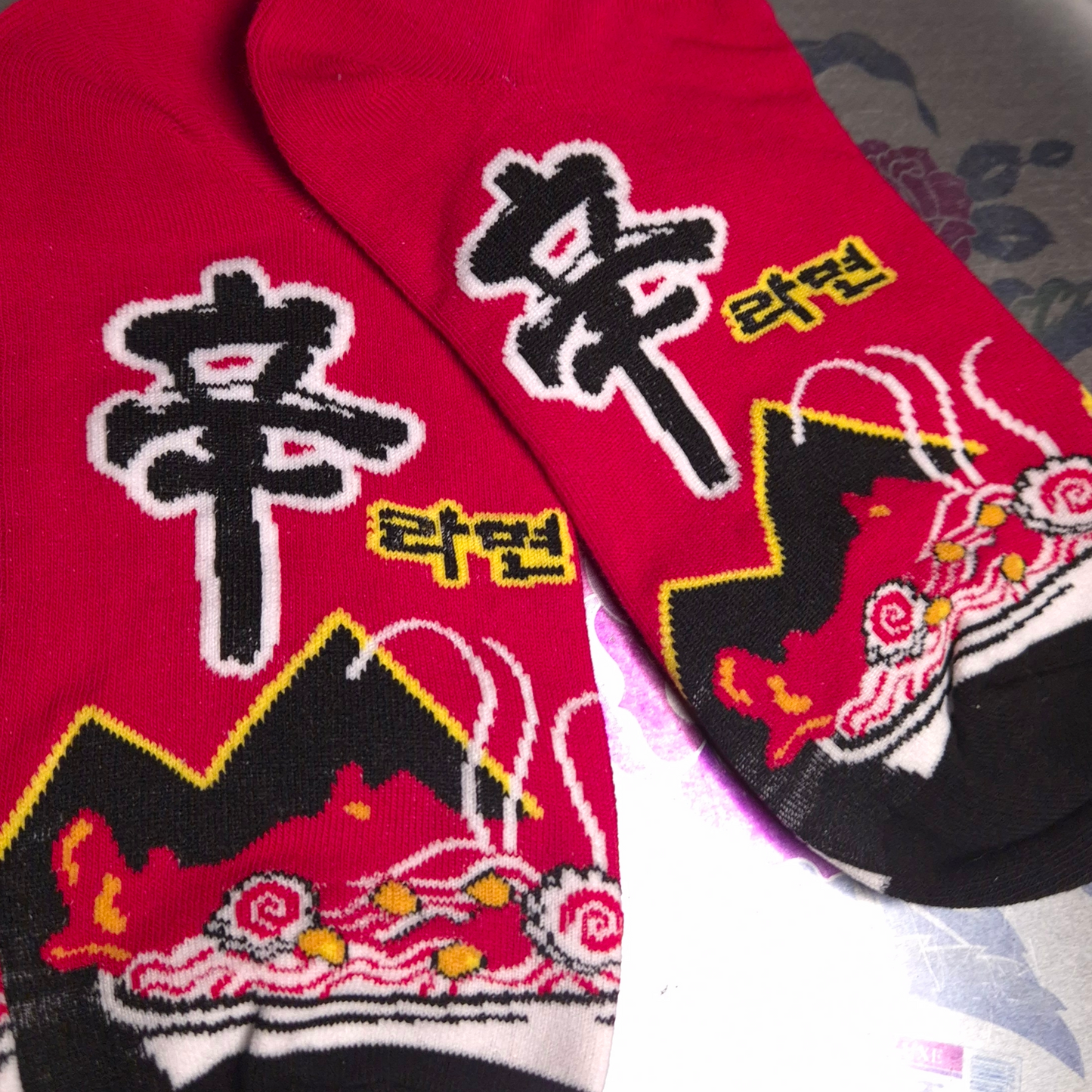Collection de Chaussettes K-Ramyun